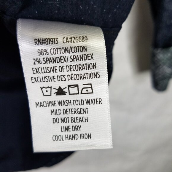 Robert Graham Button Up Shirt Mens XL Flip Cuff Classic Fit Night Sky Star Black - Picture 13 of 16